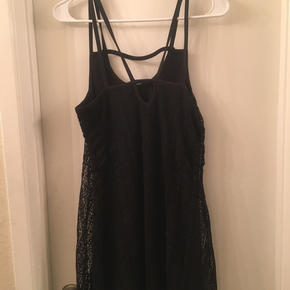 Little black lacy dress